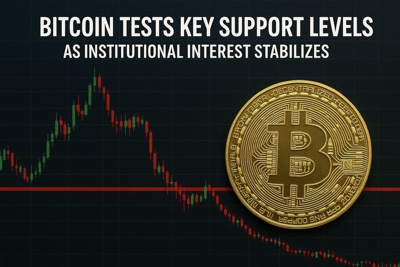 Bitcoin Tests Key Support Levels as Institutional Interest Stabilizes