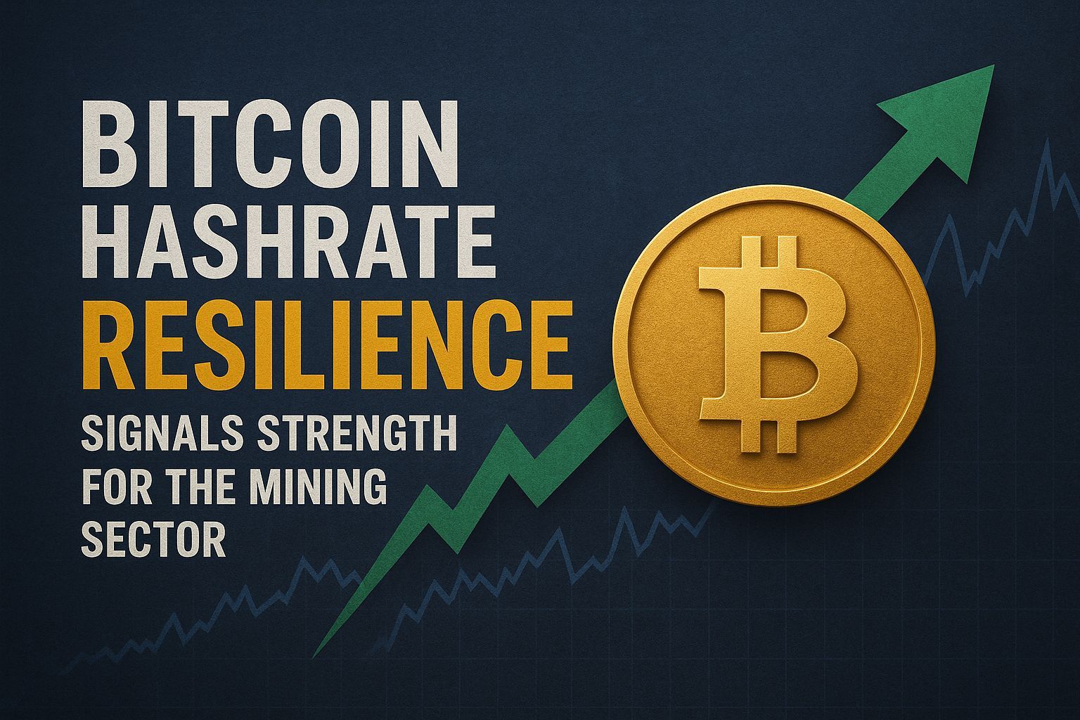 Bitcoin hashrate resilience signals strength for the mining sector