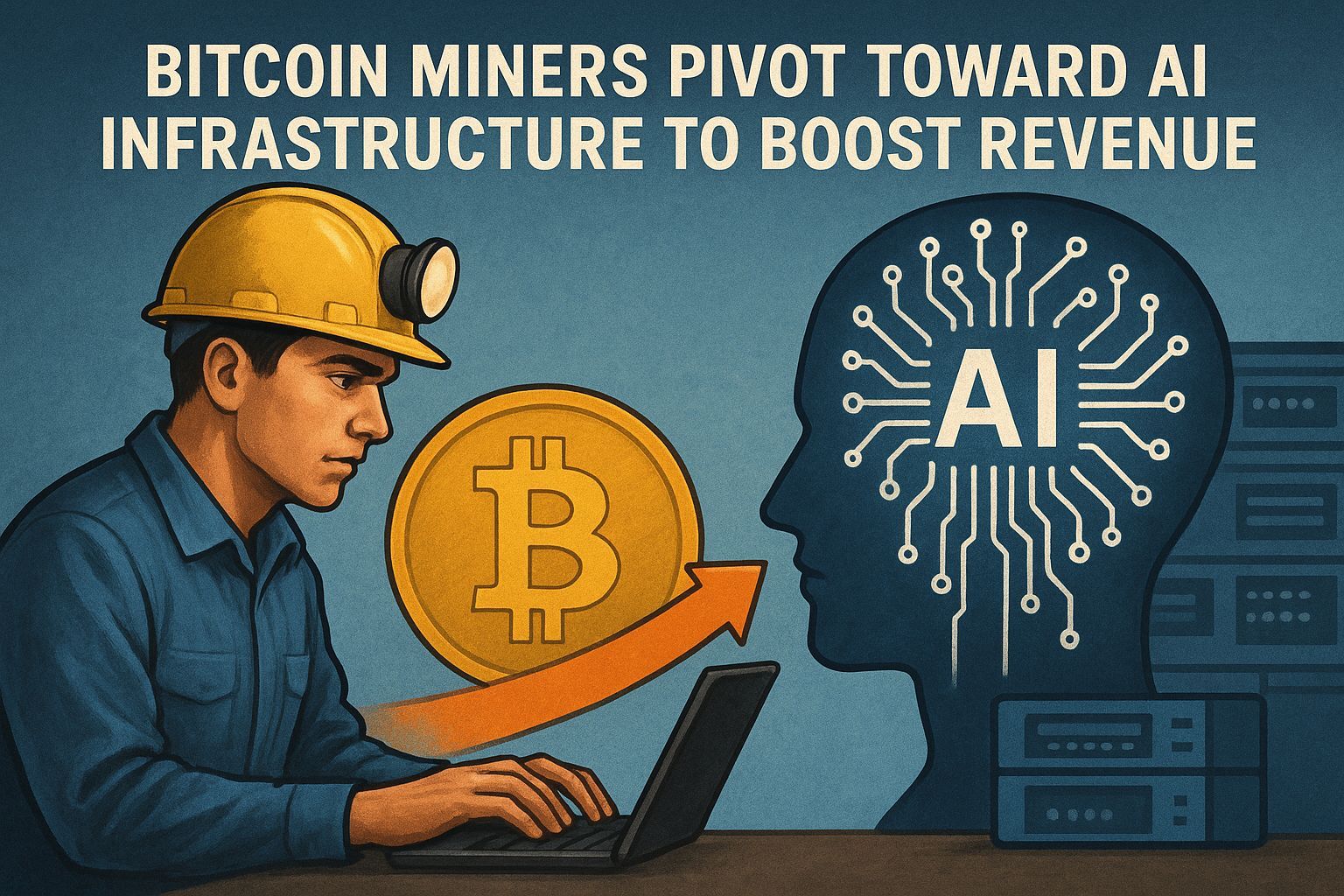 Bitcoin miners pivot toward AI infrastructure to boost revenue