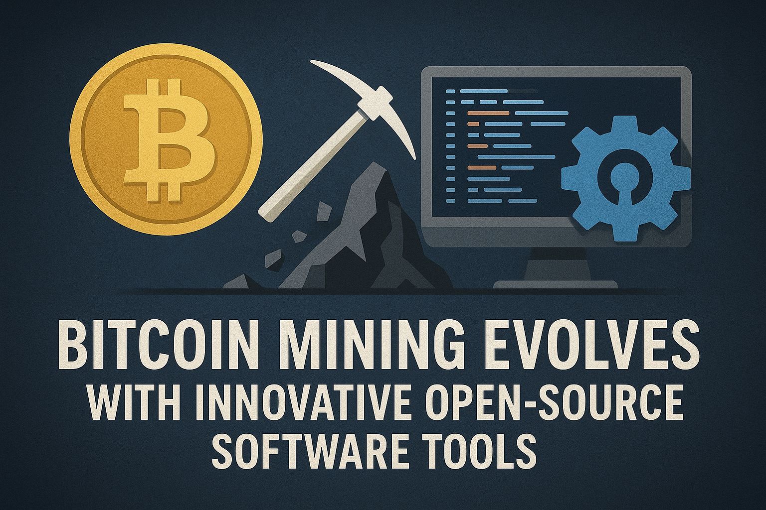 Bitcoin mining evolves with innovative open-source software tools