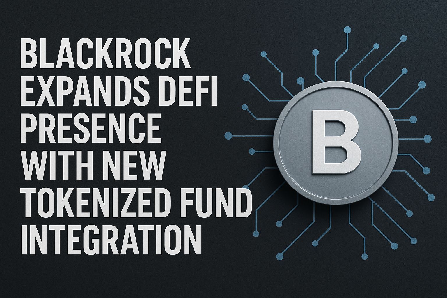 BlackRock Expands DeFi Presence with New Tokenized Fund Integration