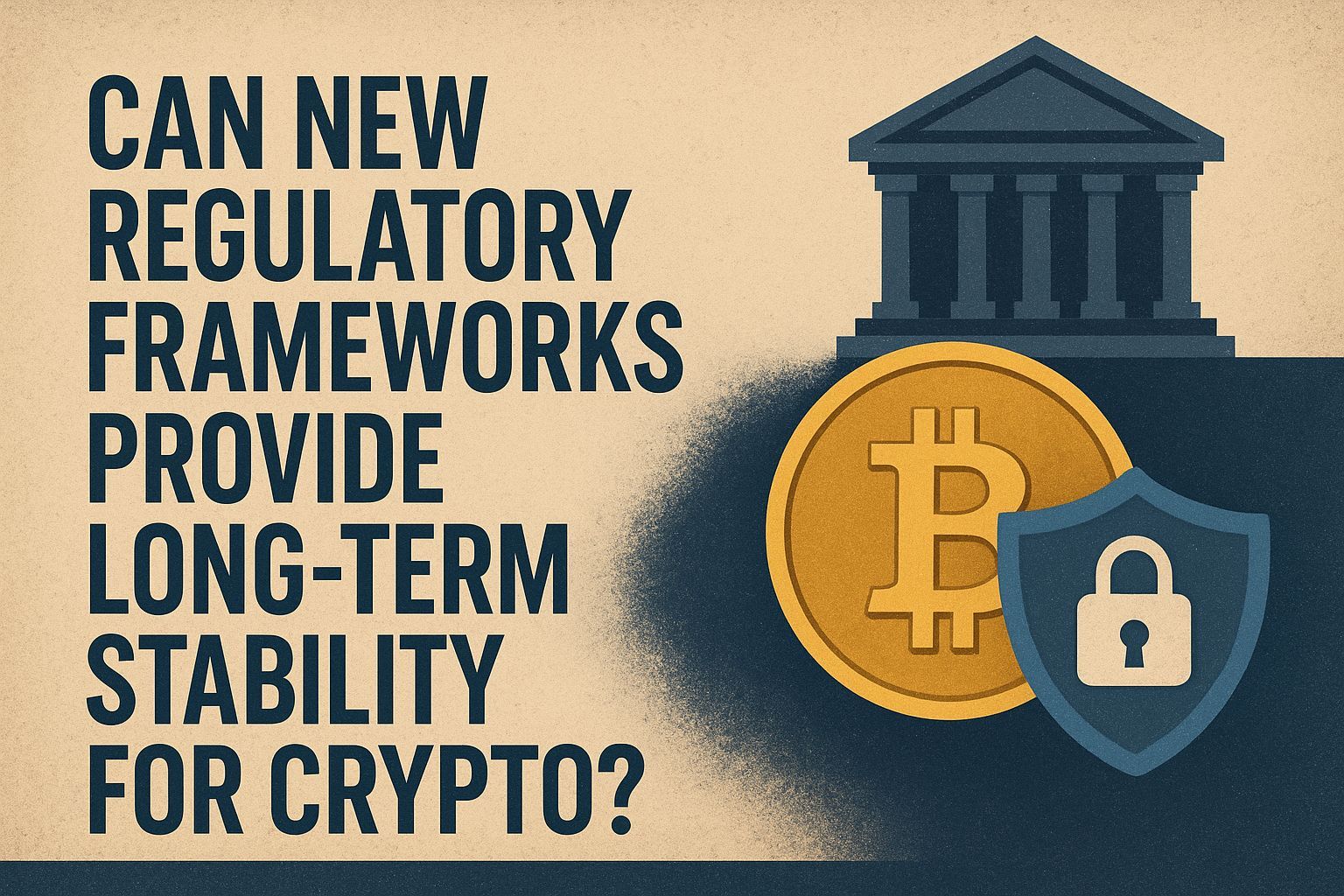 Can new regulatory frameworks provide long-term stability for crypto?