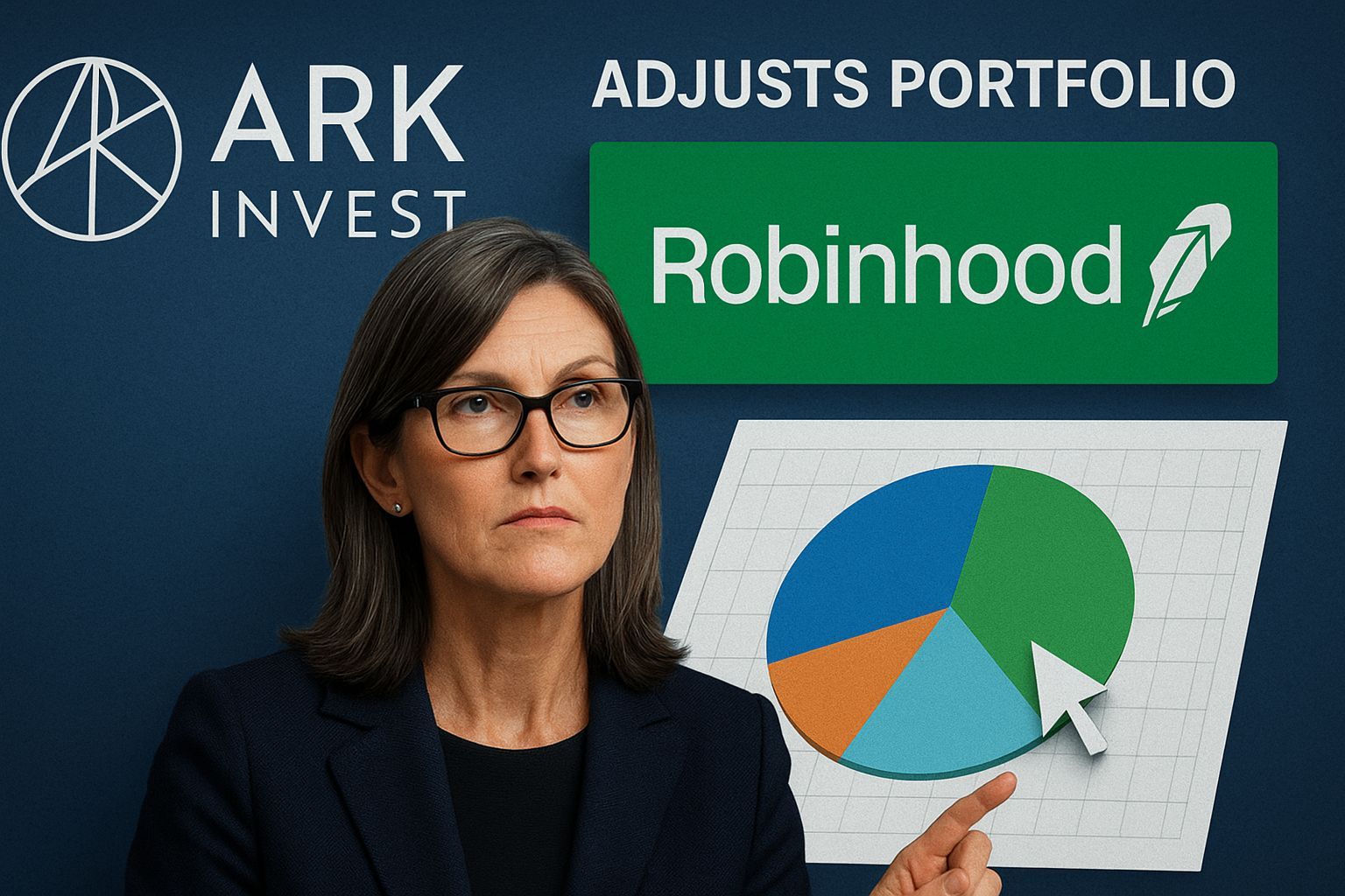 Cathie Wood adjusts Ark Invest portfolio with focus on Robinhood