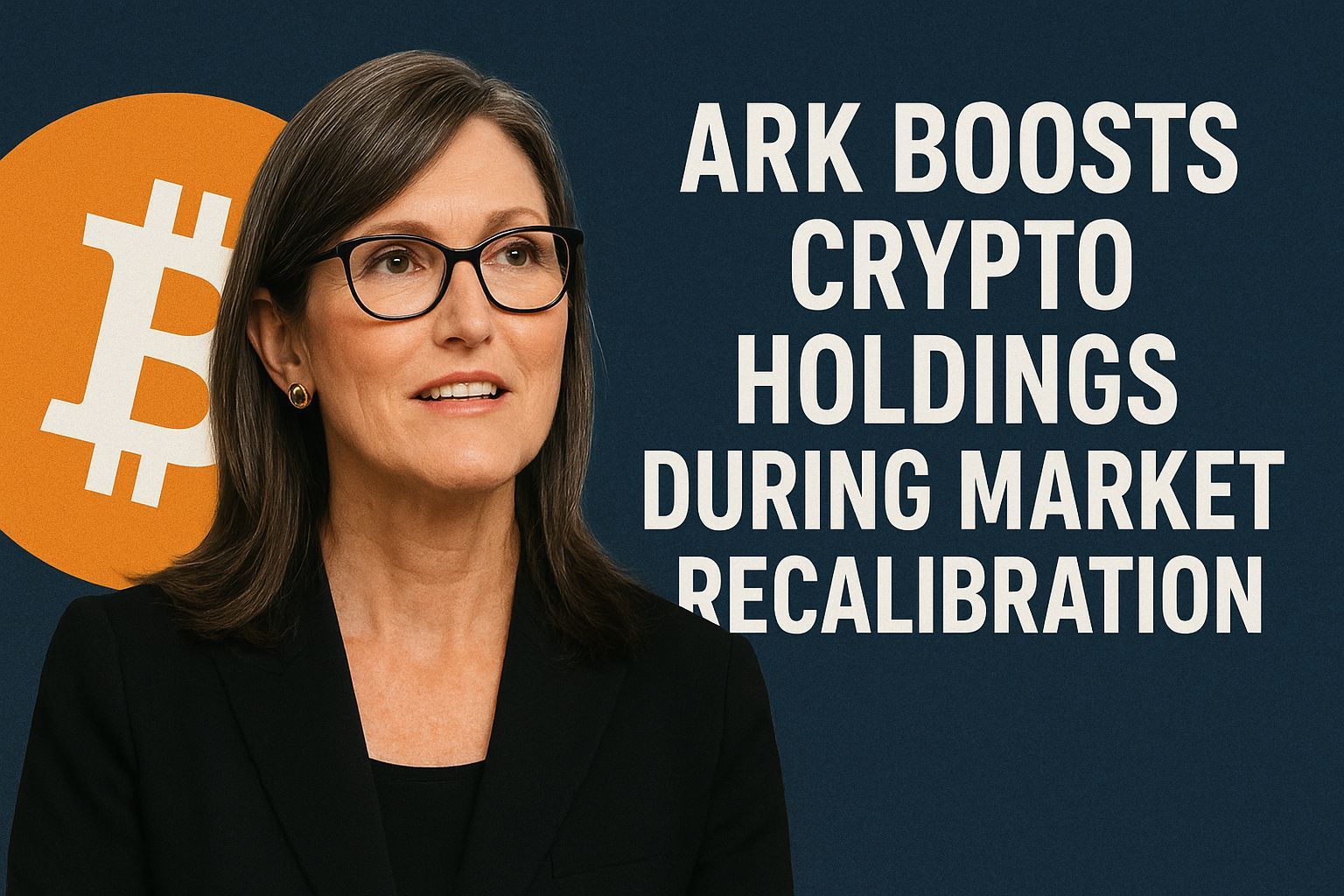 Cathie Wood’s ARK boosts crypto holdings during market recalibration