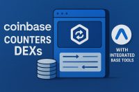 Coinbase counters DEXs with integrated Base tools