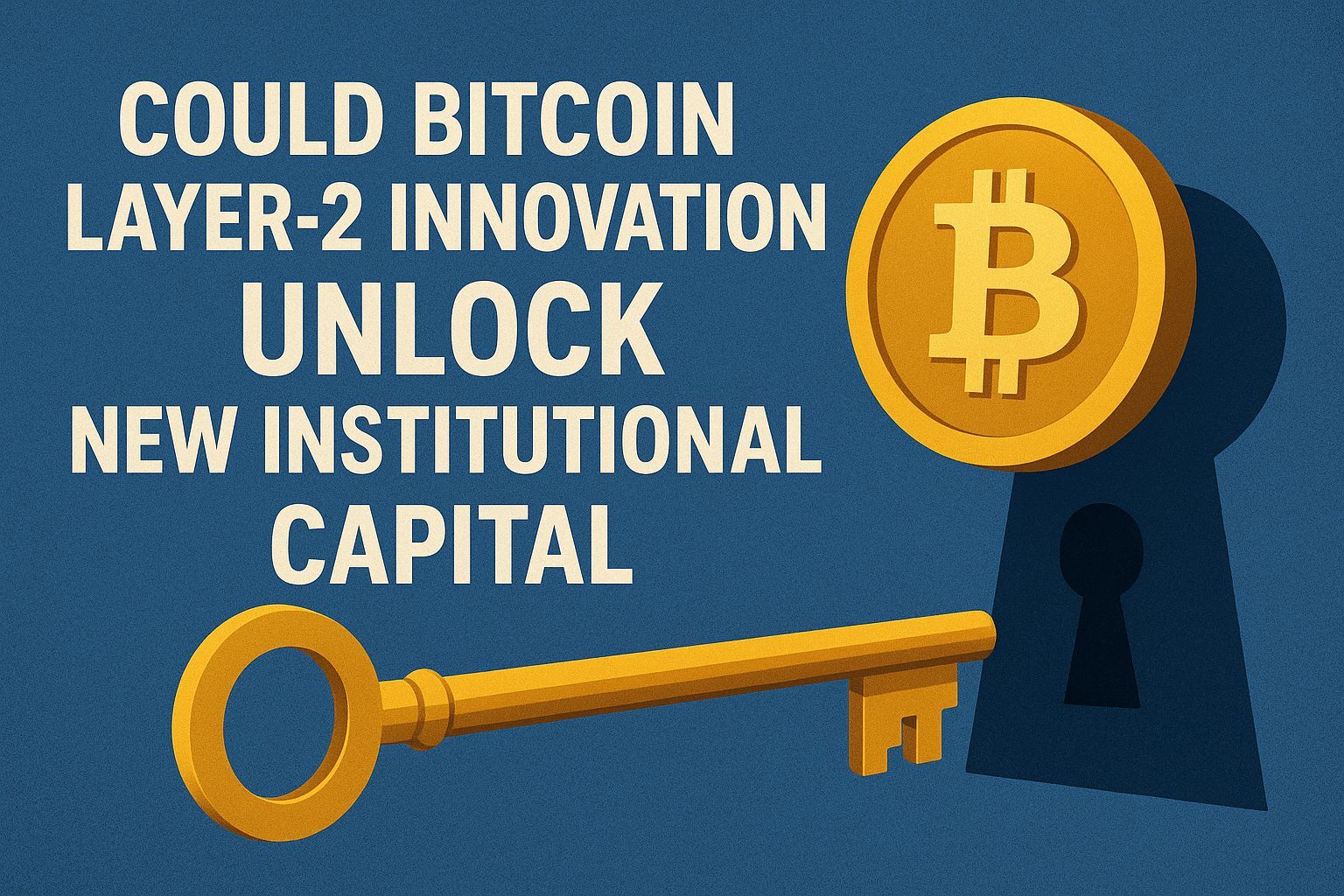 Could Bitcoin Layer-2 Innovation Unlock New Institutional Capital?