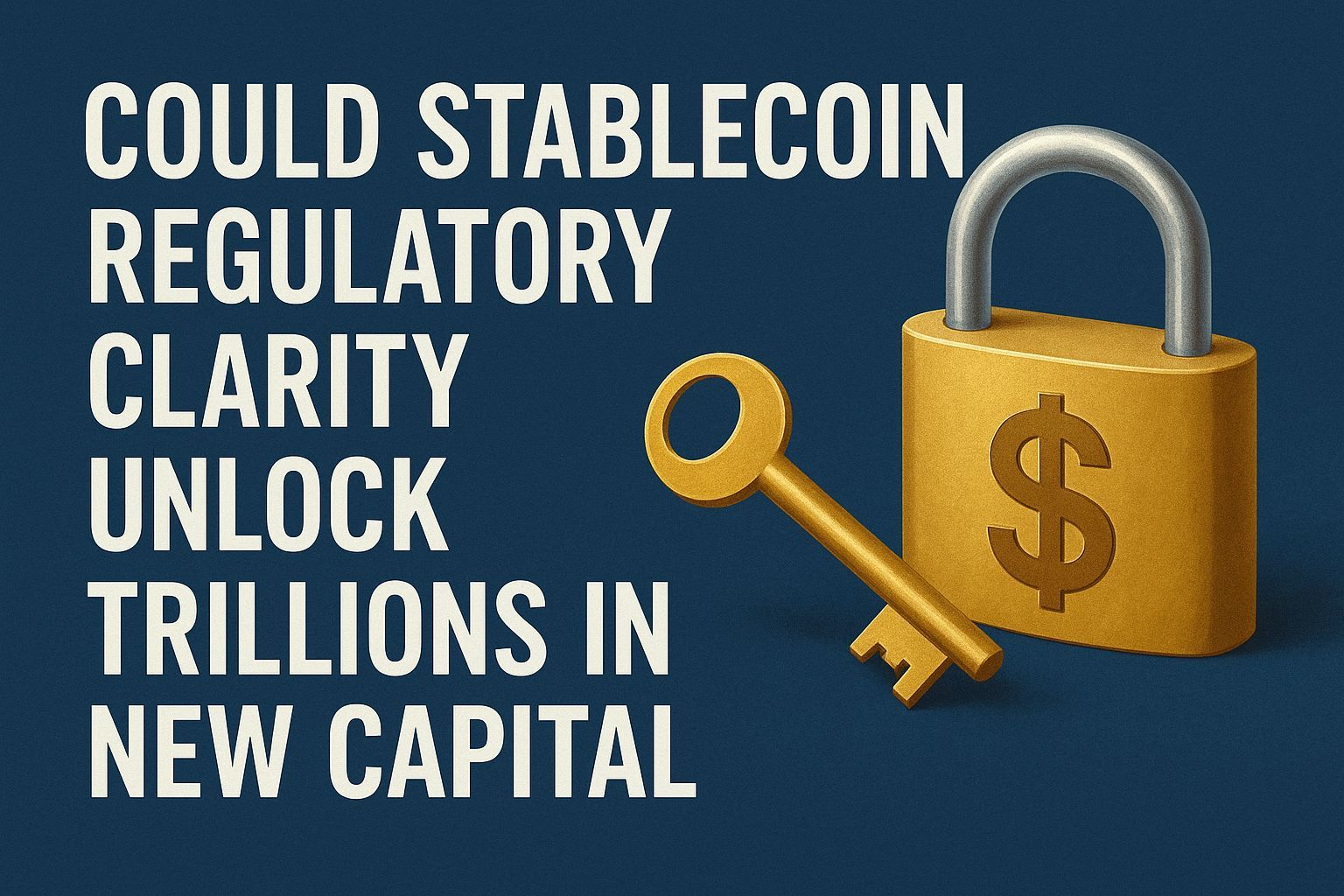 Could Stablecoin Regulatory Clarity Unlock Trillions in New Capital?