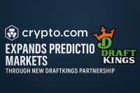 Crypto.com expands prediction markets through new DraftKings partnership