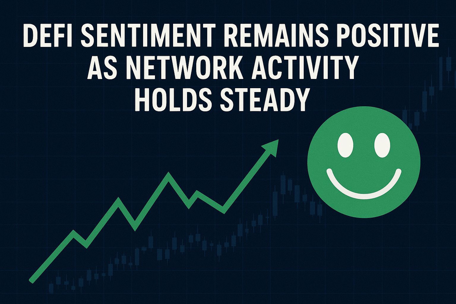 DeFi sentiment remains positive as network activity holds steady