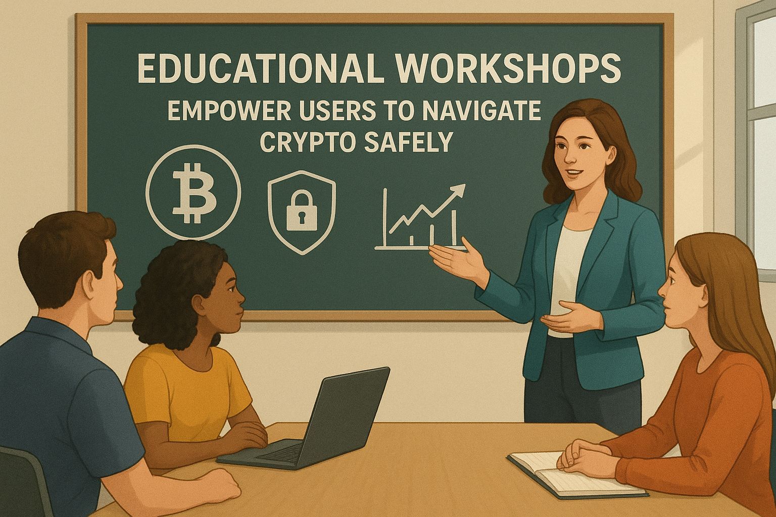 Educational Workshops Empower Users to Navigate Crypto Safely
