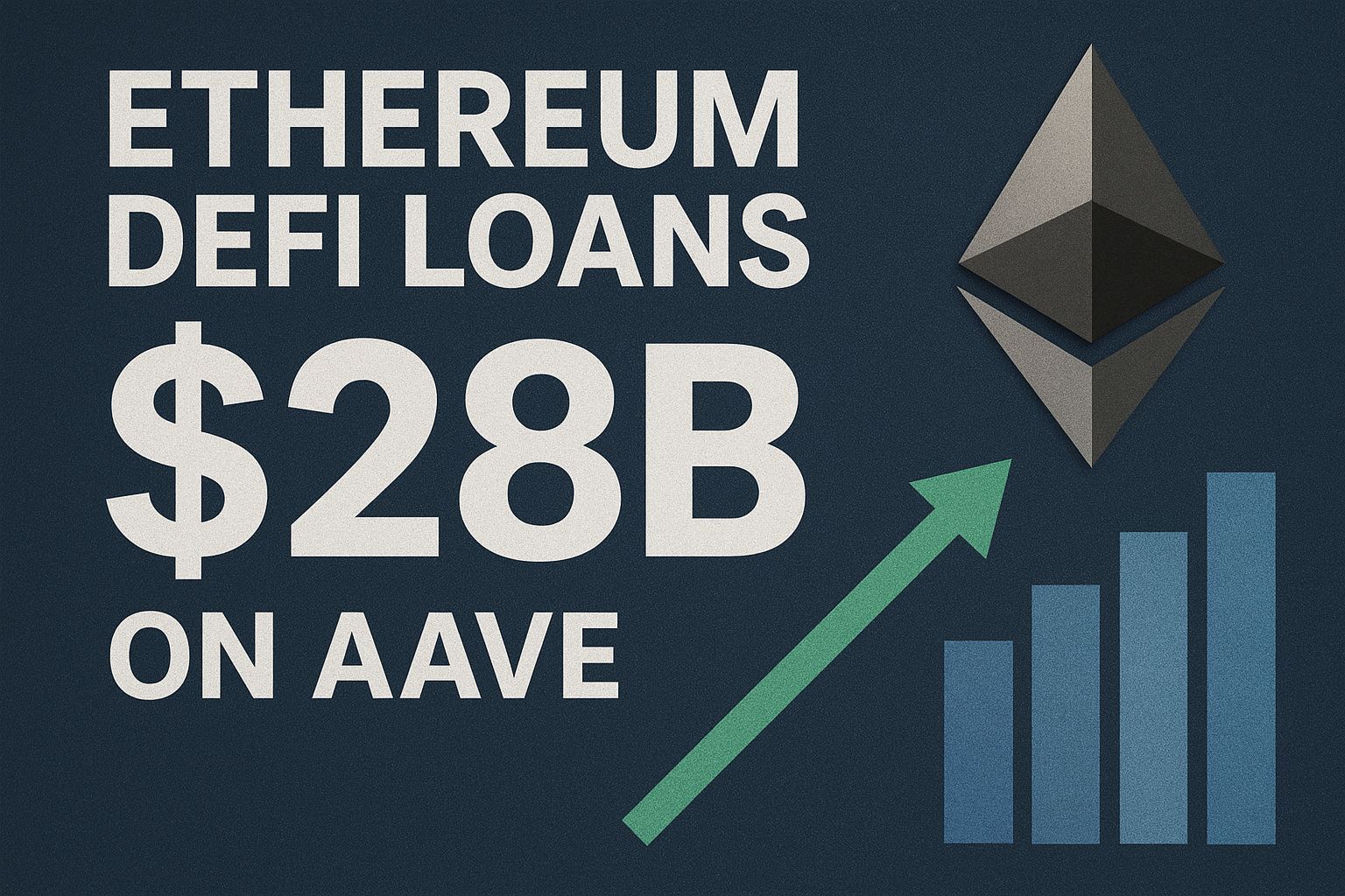 Ethereum DeFi Loans Hit $28B on Aave Growth