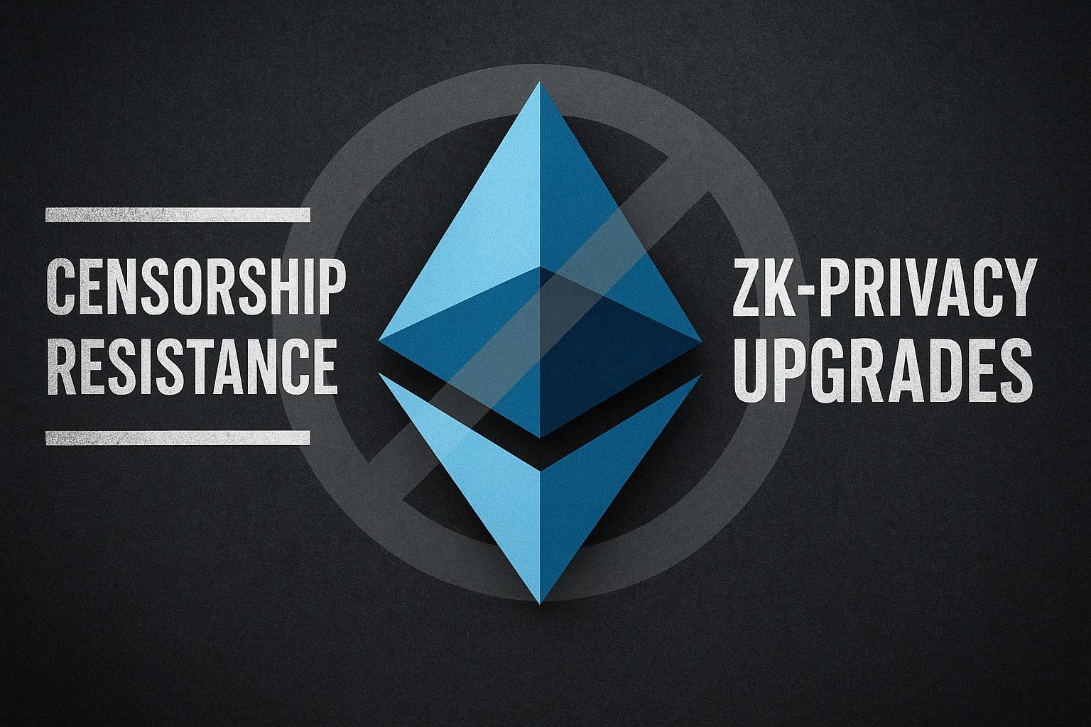 Ethereum Focuses on Censorship Resistance and ZK Privacy Upgrades