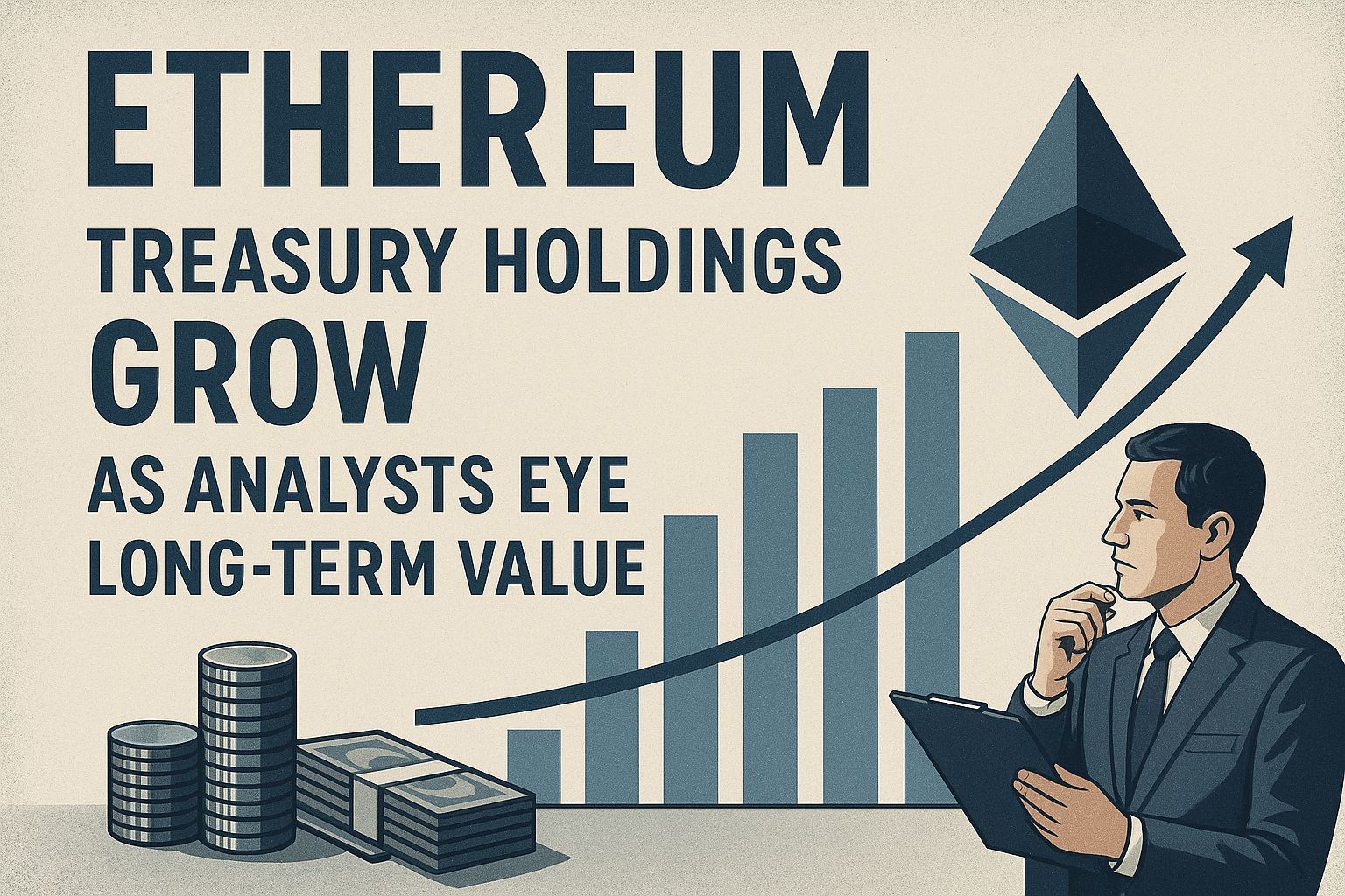 Ethereum Treasury Holdings Grow as Analysts Eye Long-Term Value