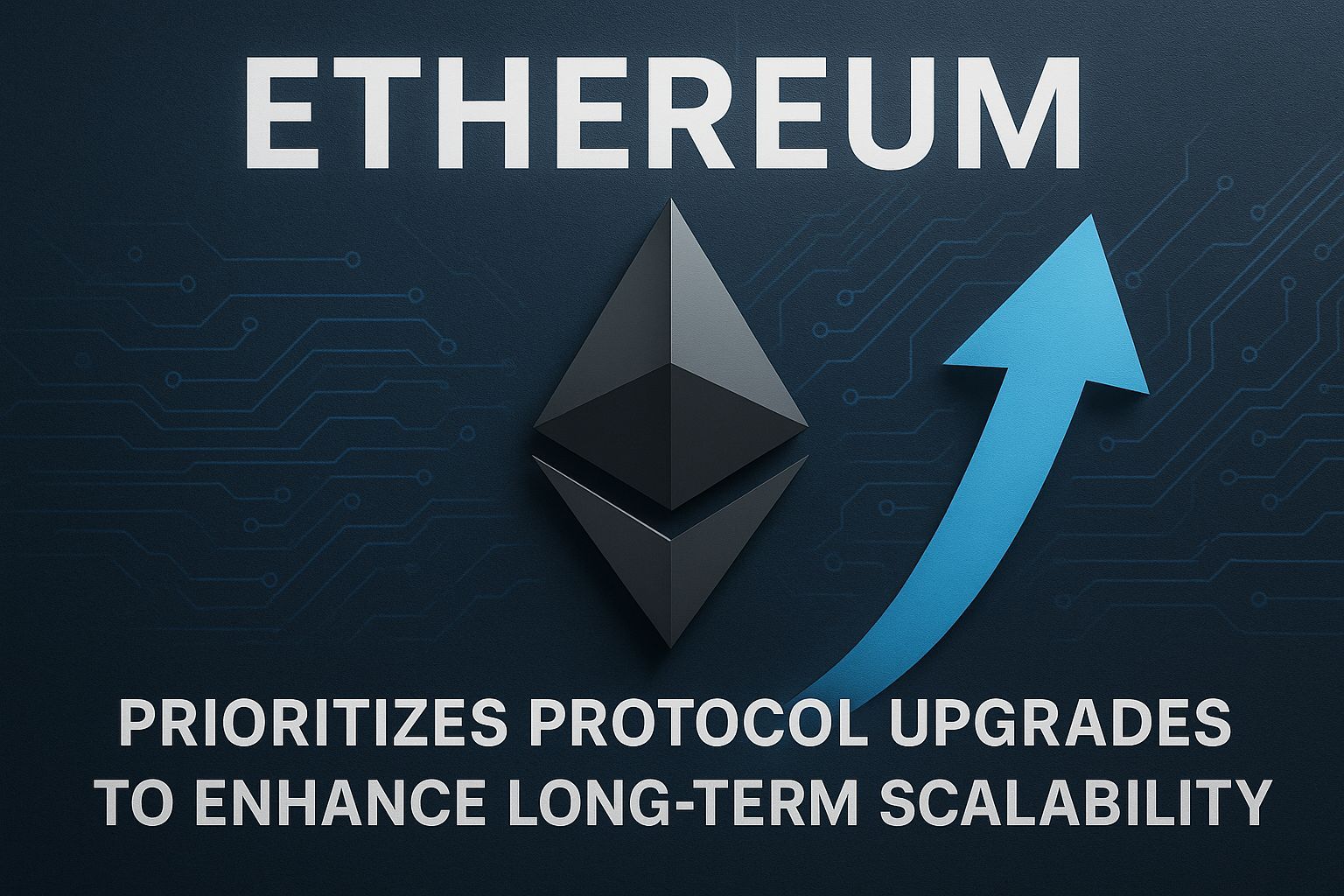 Ethereum prioritizes protocol upgrades to enhance long-term scalability