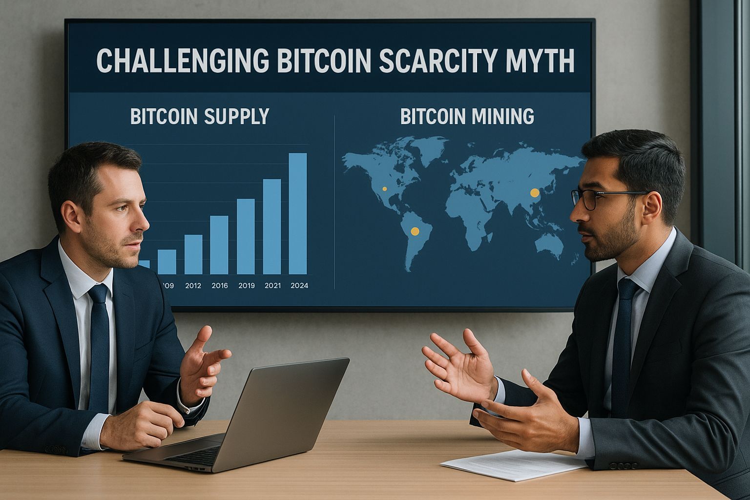 Execs Challenge Bitcoin Scarcity Myth with Data