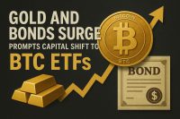 Gold and bonds surge prompts capital shift to BTC ETFs