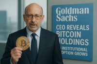 Goldman Sachs CEO reveals Bitcoin holdings as institutional adoption grows