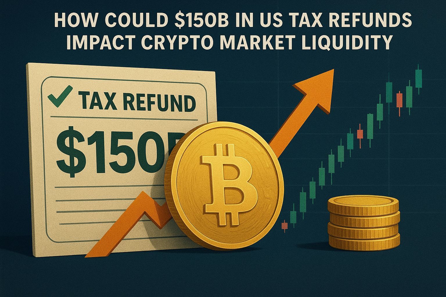 How Could $150B in US Tax Refunds Impact Crypto Market Liquidity?