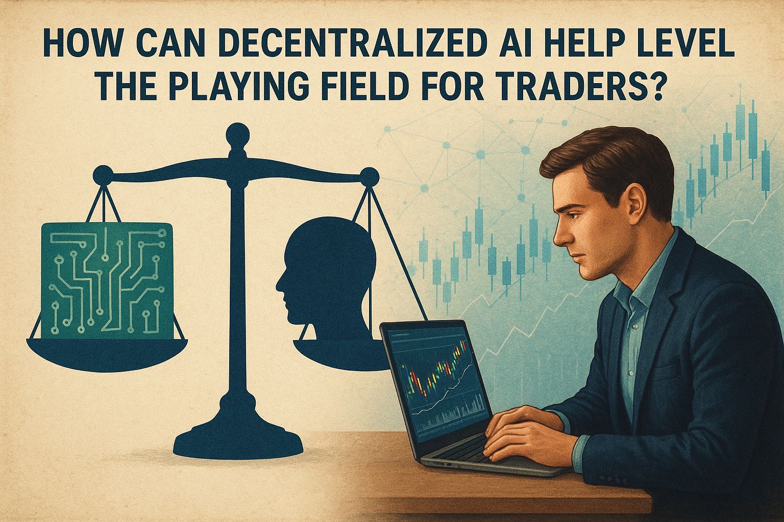 How can decentralized AI help level the playing field for traders?