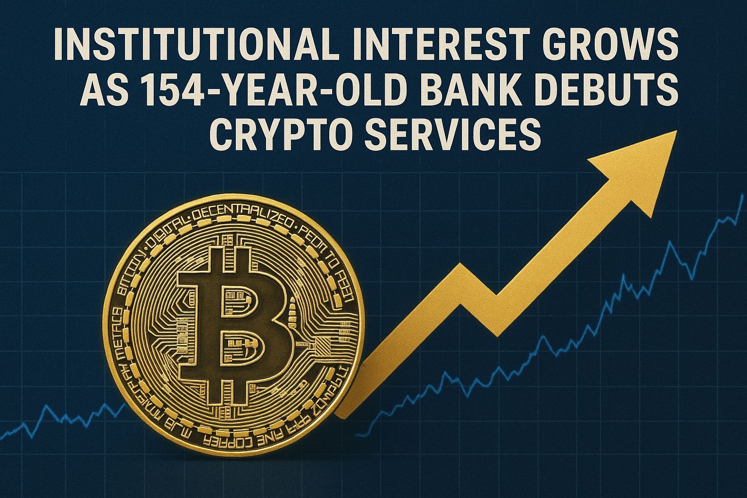 Institutional Interest Grows as 154-Year-Old Bank Debuts Crypto Services