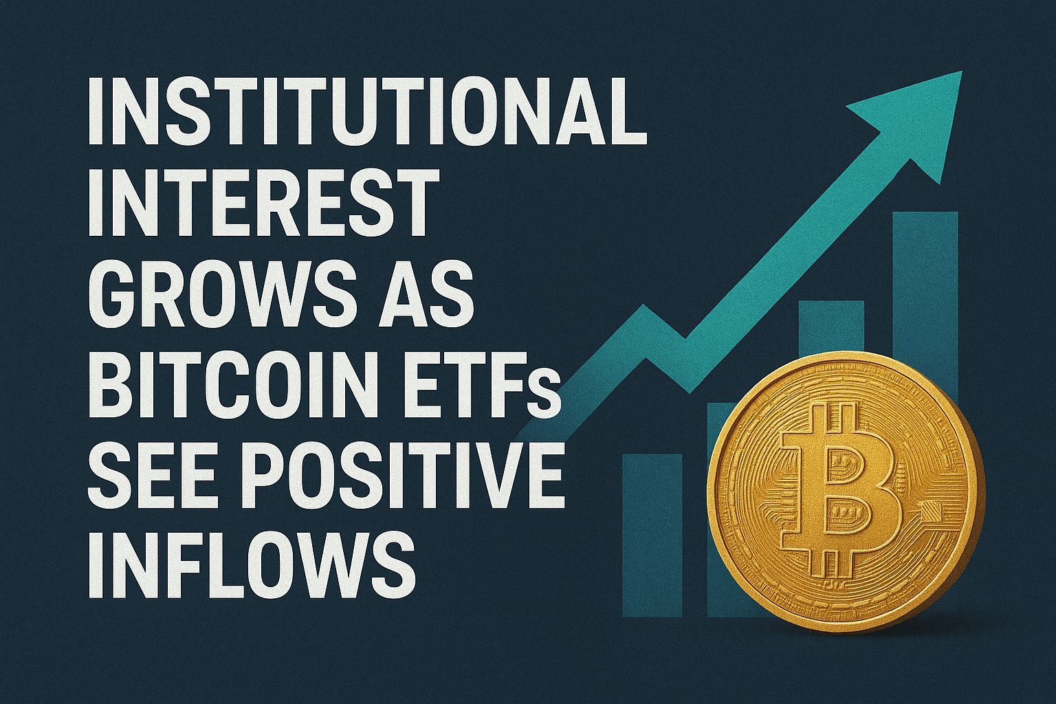Institutional Interest Grows as Bitcoin ETFs See Positive Inflows