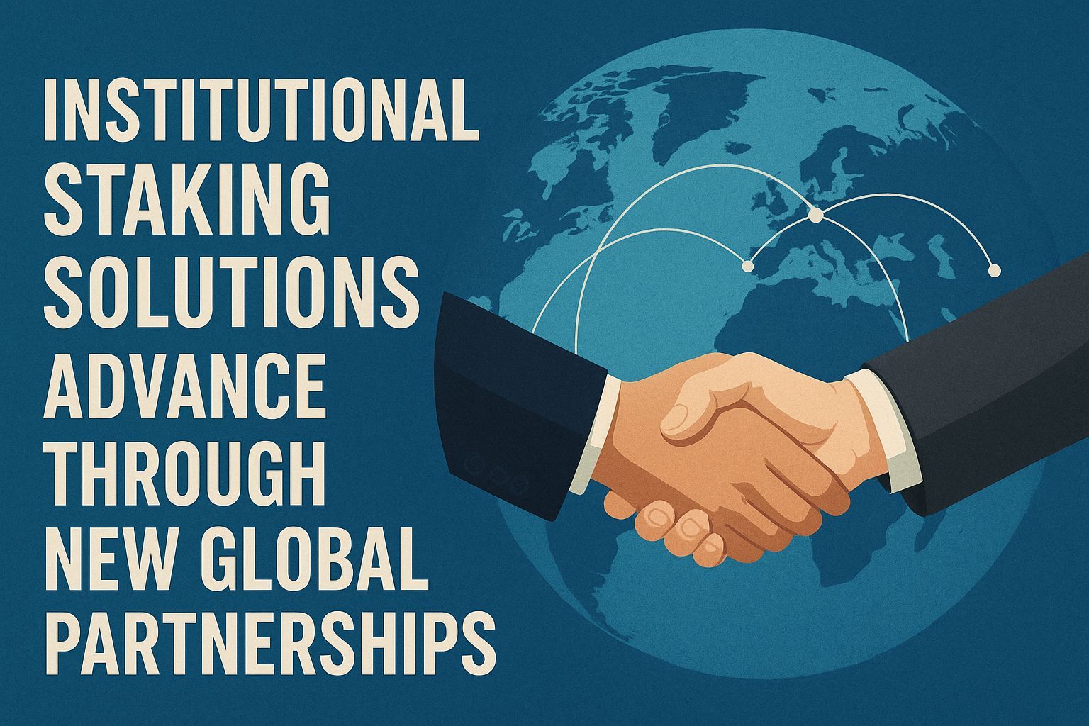 Institutional staking solutions advance through new global partnerships