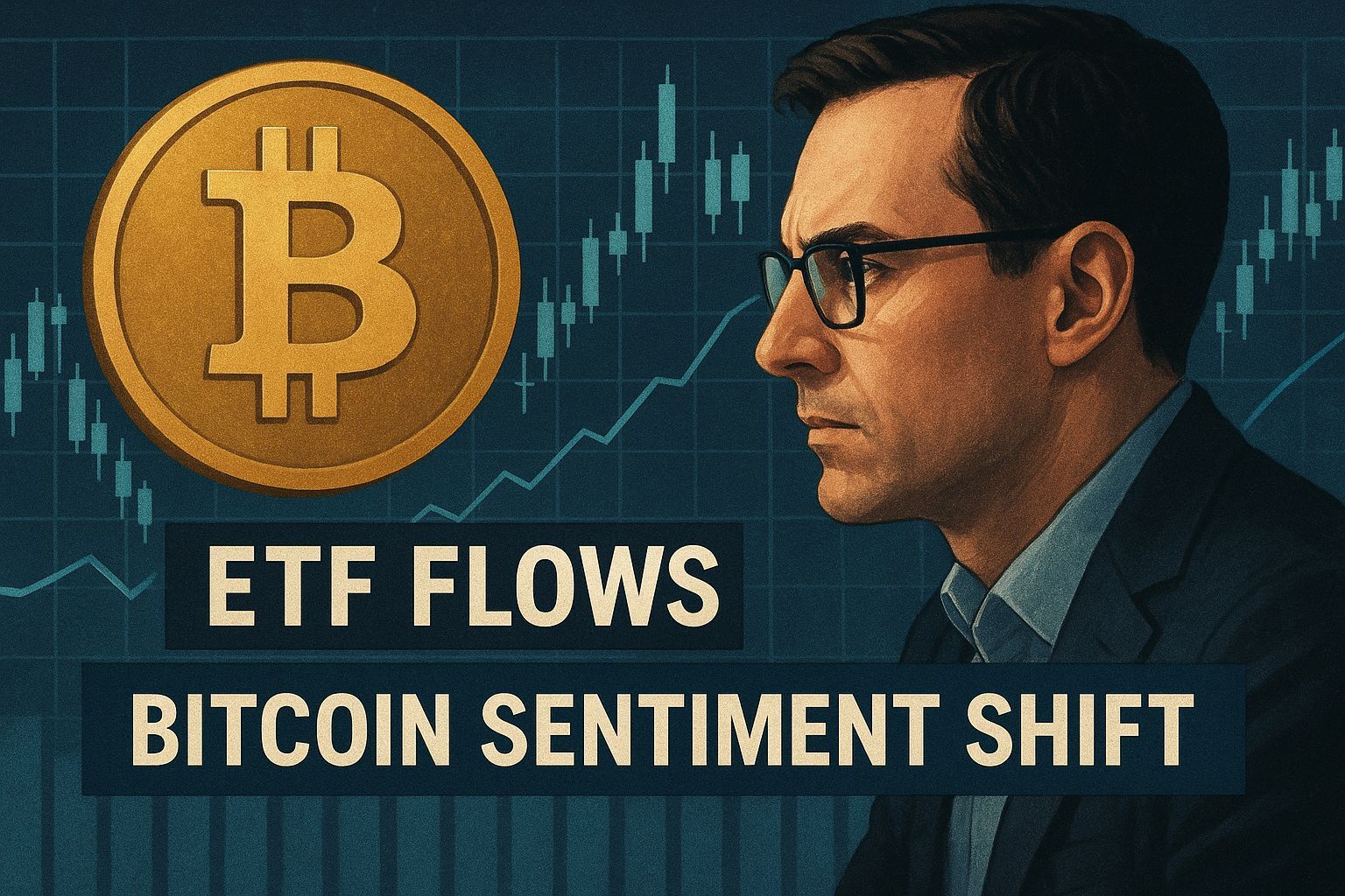 Investors Eye ETF Flows for Bitcoin Sentiment Shift