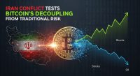 Iran conflict tests Bitcoin’s decoupling from traditional risk