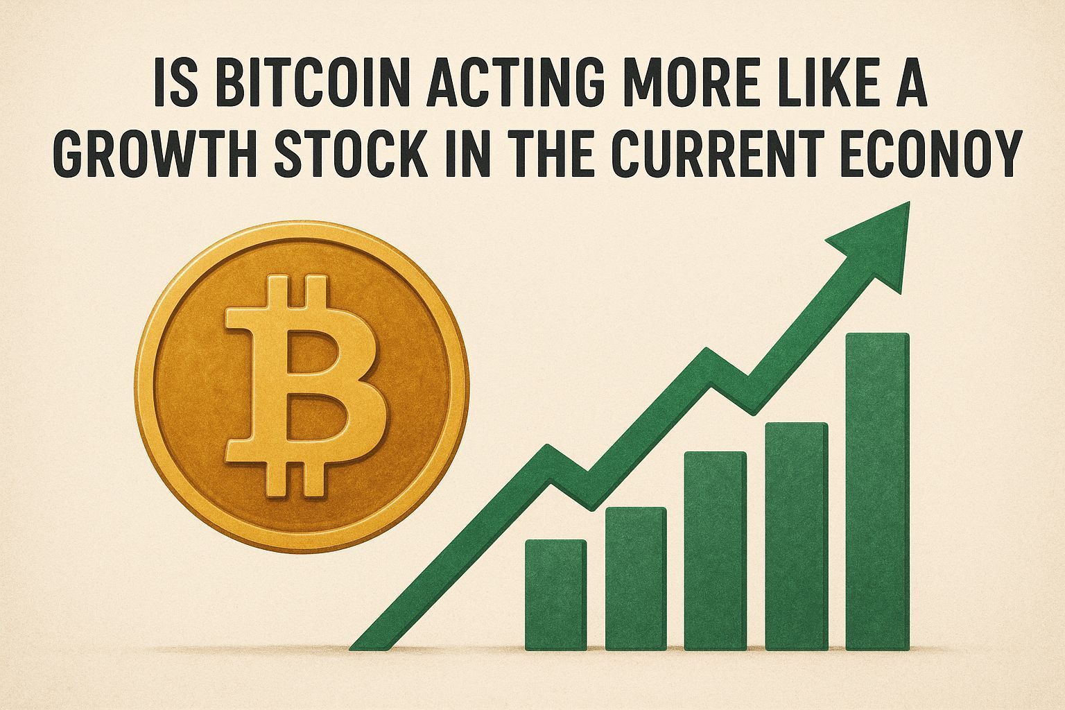Is Bitcoin Acting More Like a Growth Stock in the Current Economy?