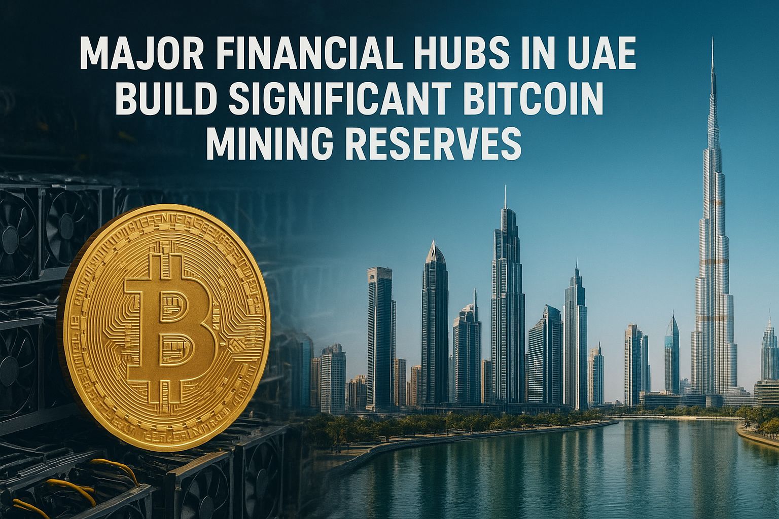 Major financial hubs in UAE build significant Bitcoin mining reserves