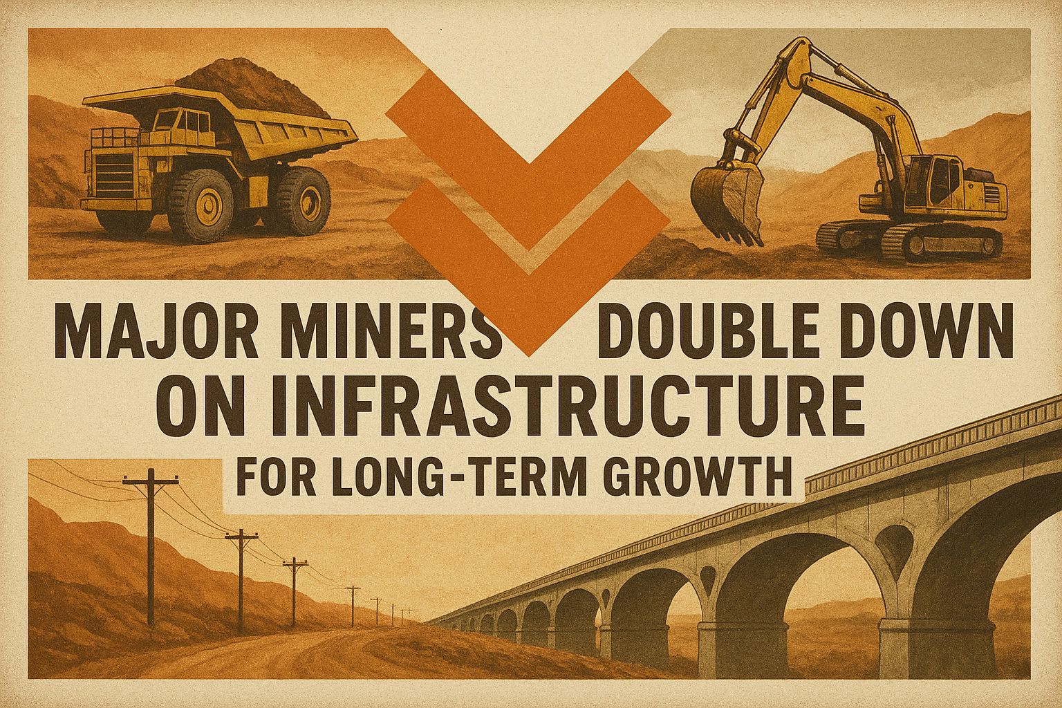 Major miners double down on infrastructure for long-term growth