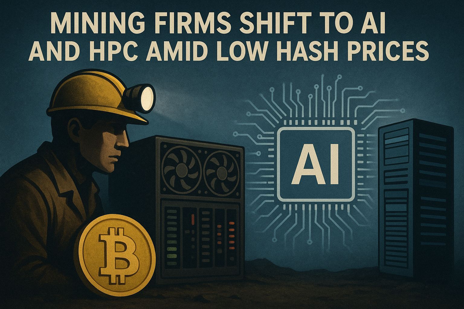 Mining firms shift to AI and HPC amid low hash prices