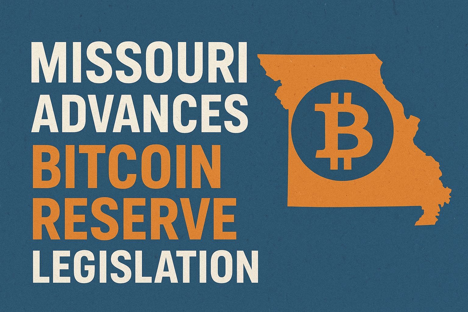 Missouri Advances Bitcoin Reserve Legislation