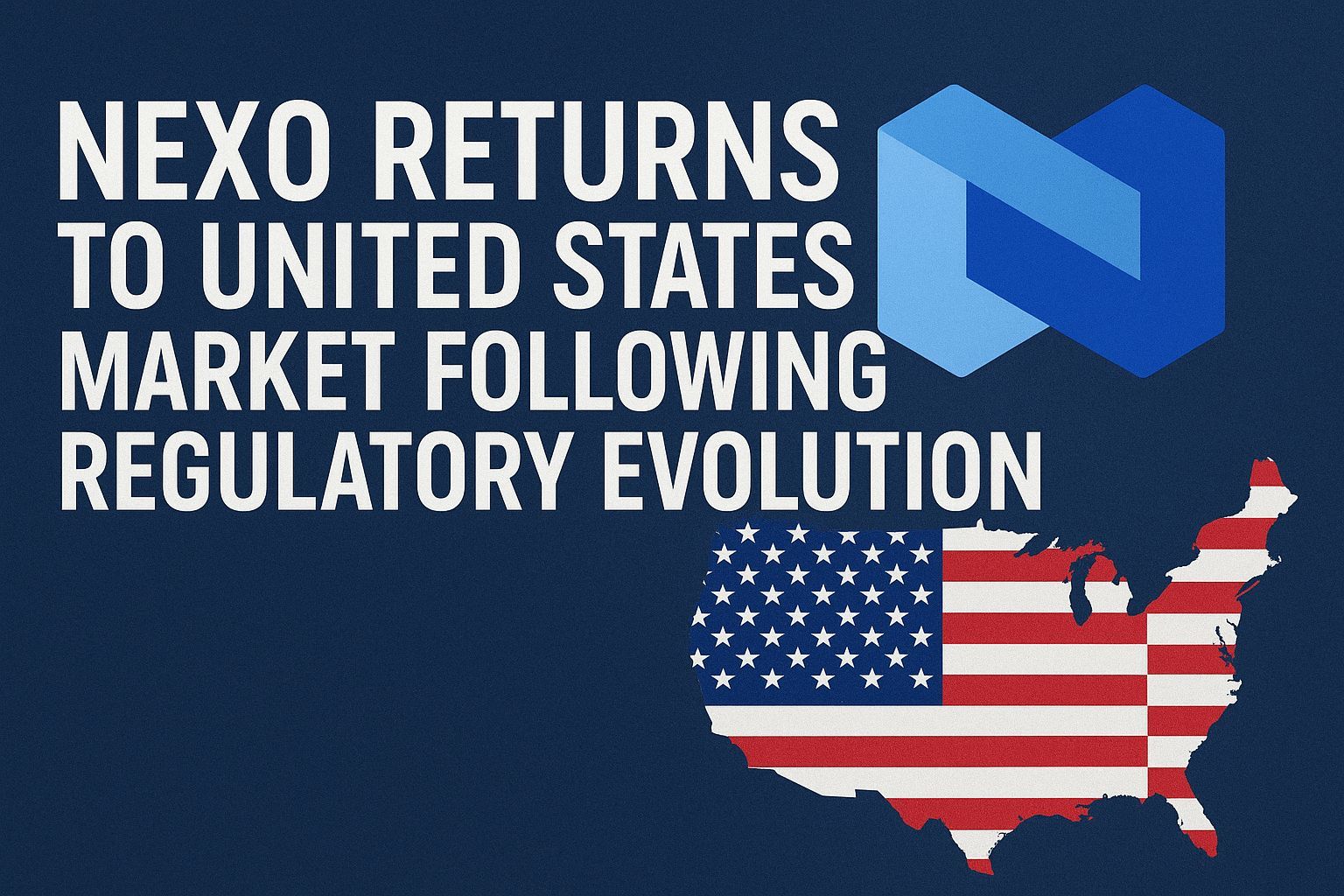 Nexo Returns to United States Market Following Regulatory Evolution
