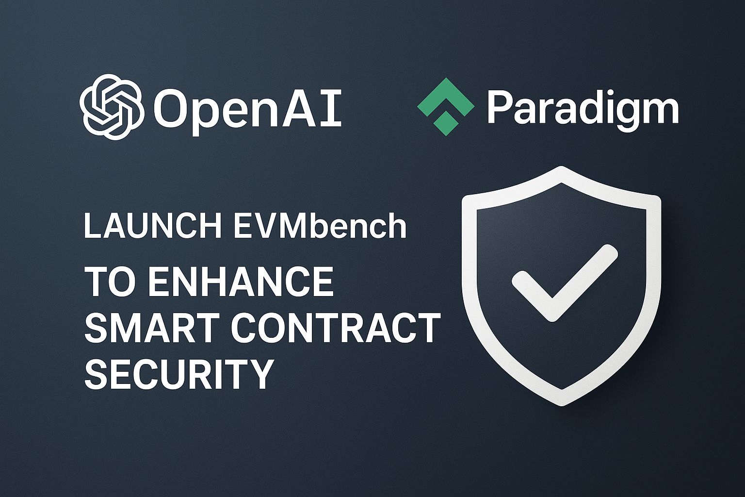 OpenAI and Paradigm launch EVMbench to enhance smart contract security
