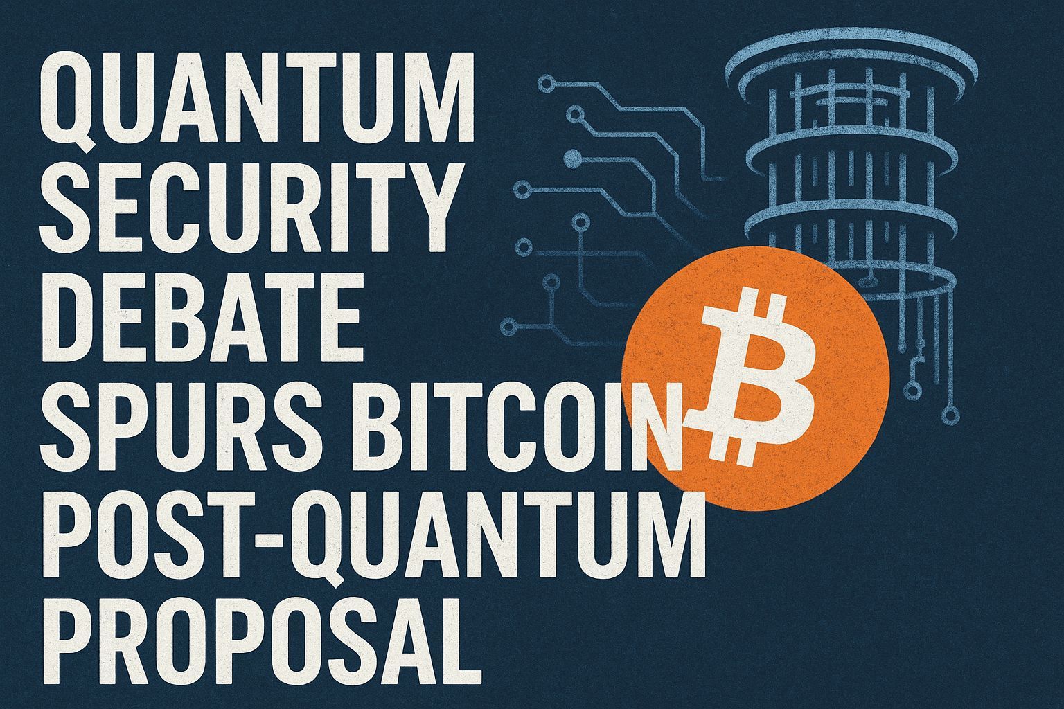 Quantum security debate spurs Bitcoin post-quantum proposal