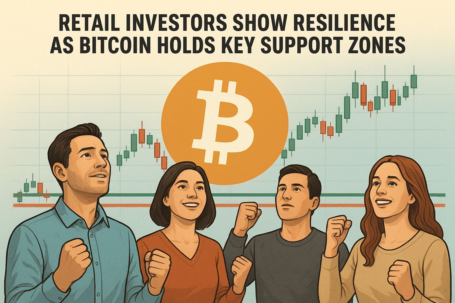 Retail Investors Show Resilience as Bitcoin Holds Key Support Zones