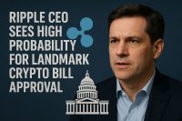 Ripple CEO Sees High Probability for Landmark Crypto Bill Approval