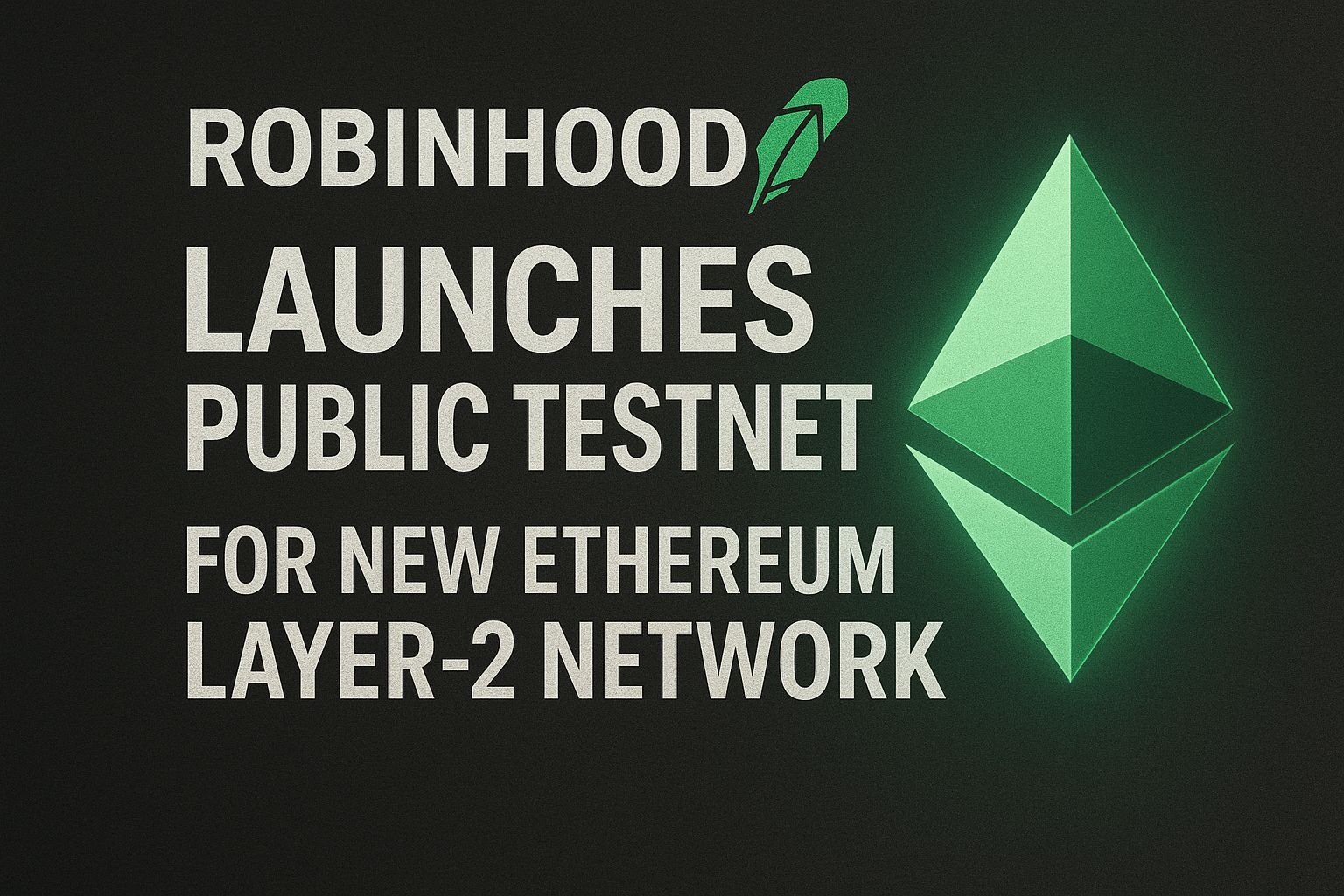 Robinhood launches public testnet for new Ethereum layer-2 network