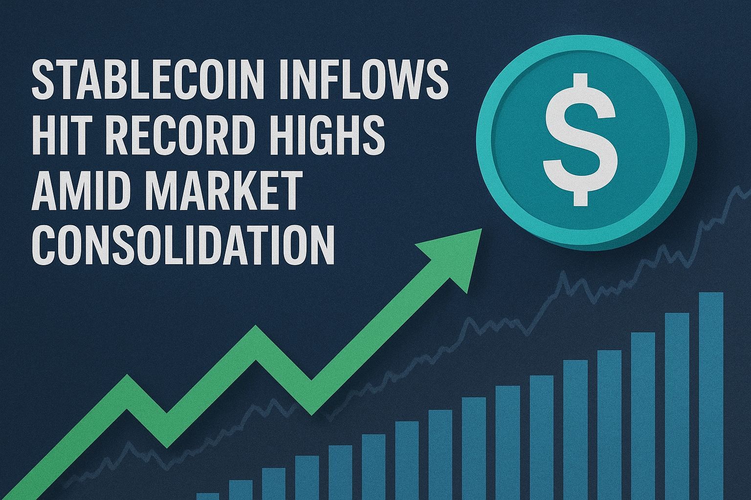 Stablecoin Inflows Hit Record Highs Amid Market Consolidation