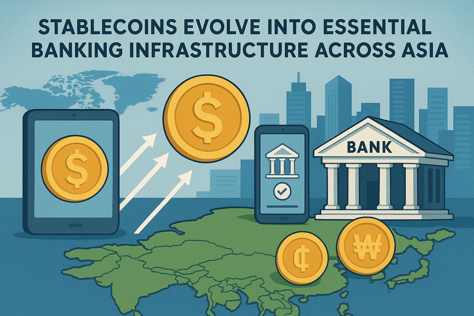Stablecoins Evolve into Essential Banking Infrastructure Across Asia