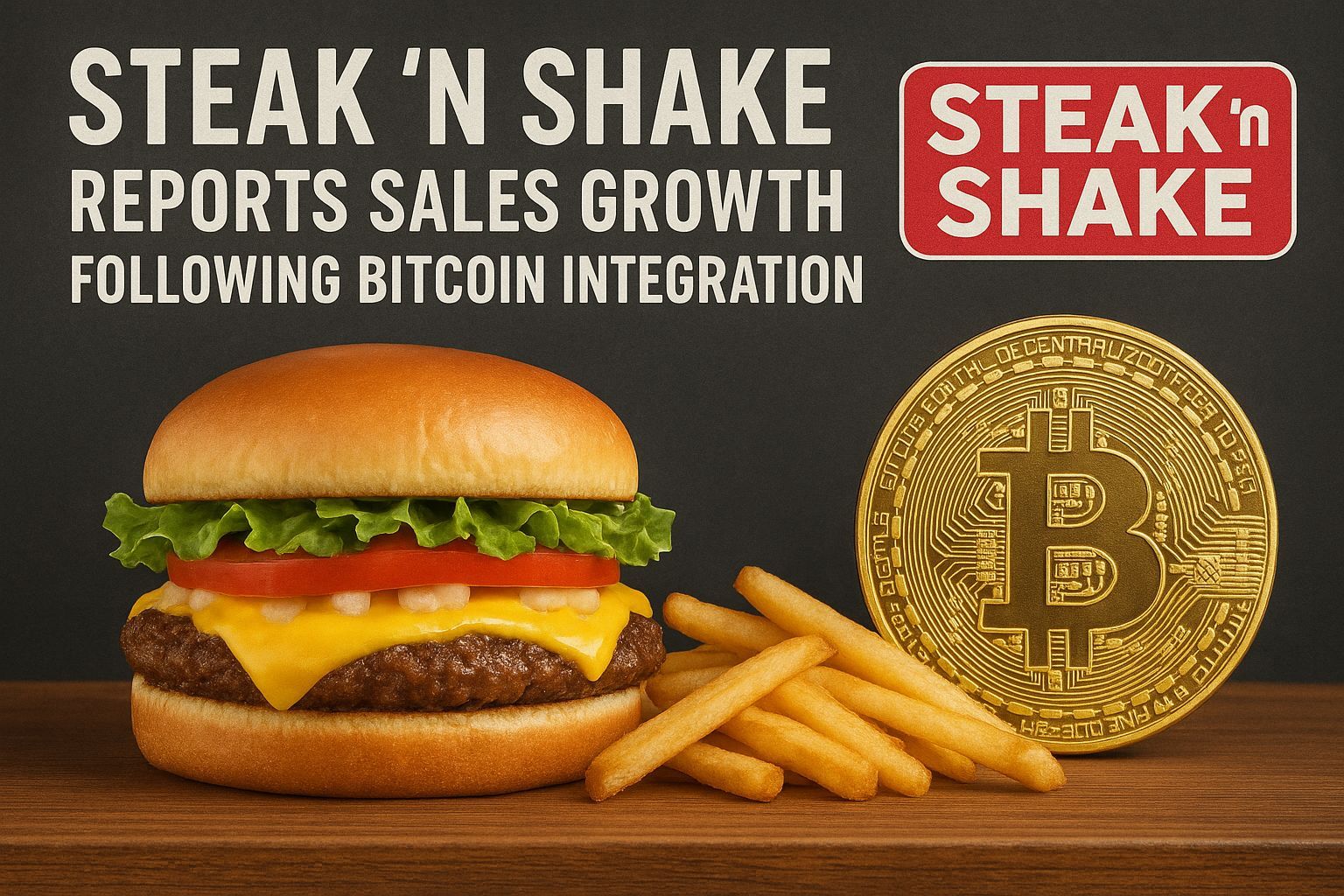 Steak ’n Shake Reports Sales Growth Following Bitcoin Integration