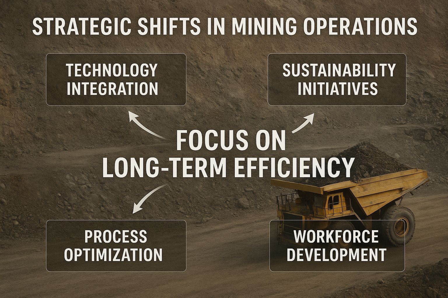 Strategic Shifts in Mining Operations Focus on Long-Term Efficiency