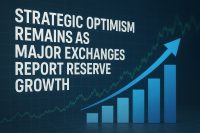 Strategic optimism remains as major exchanges report reserve growth