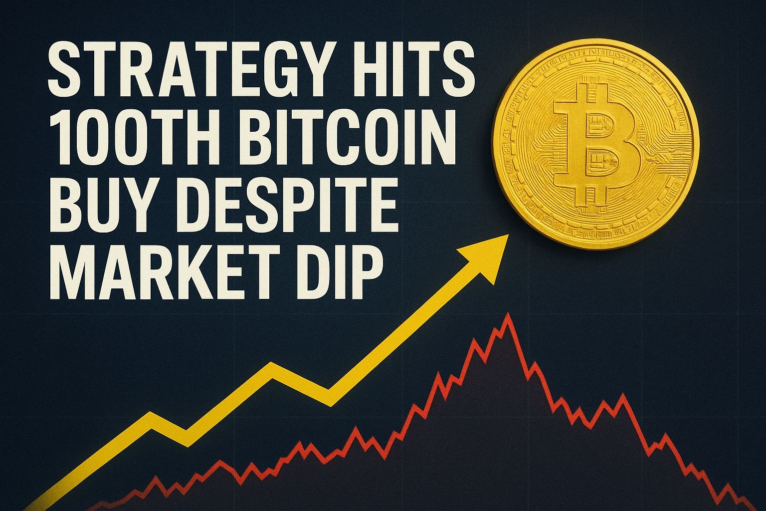 Strategy Hits 100th Bitcoin Buy Despite Market Dip