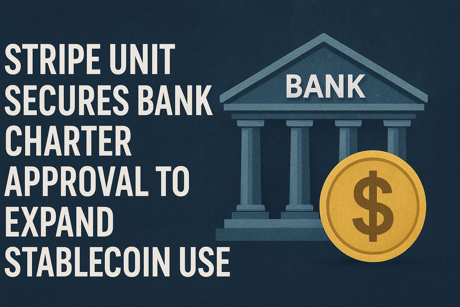 Stripe Unit Secures Bank Charter Approval to Expand Stablecoin Use