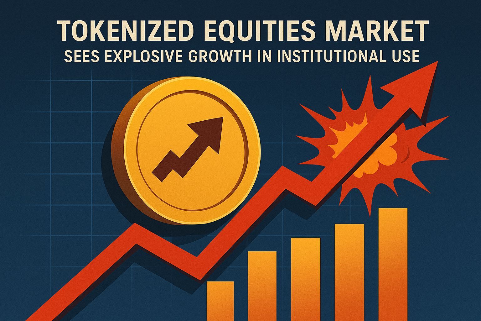 Tokenized equities market sees explosive growth in institutional use