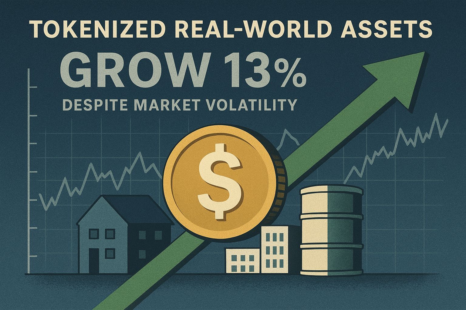 Tokenized real-world assets grow 13% despite market volatility