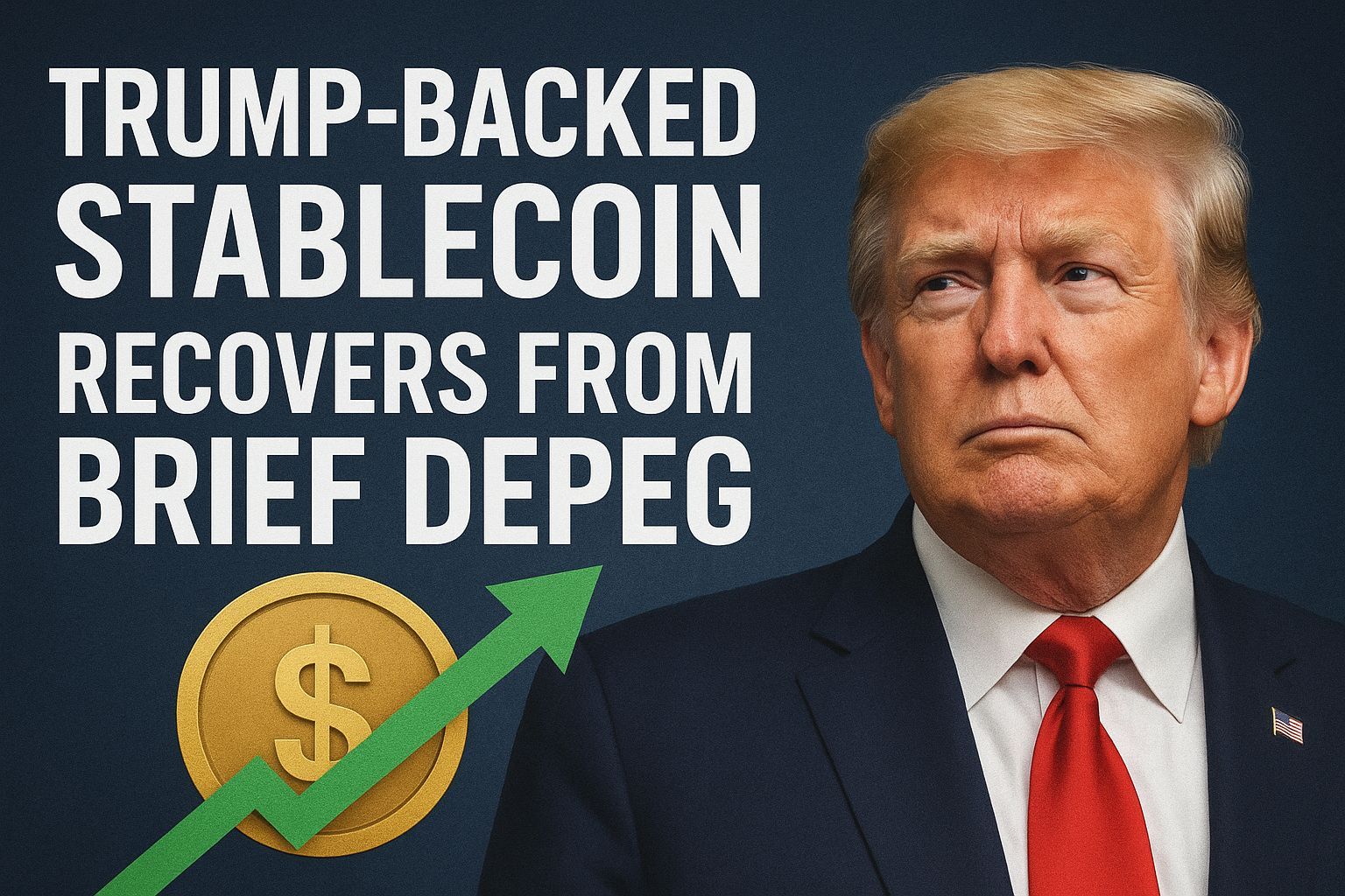 Trump-Backed Stablecoin Recovers from Brief Depeg