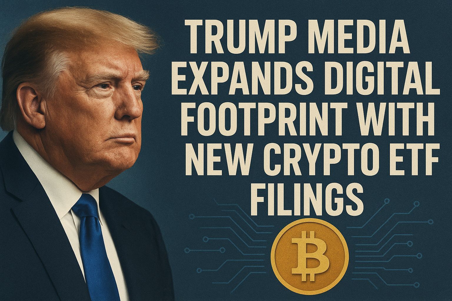 Trump Media Expands Digital Footprint With New Crypto ETF Filings